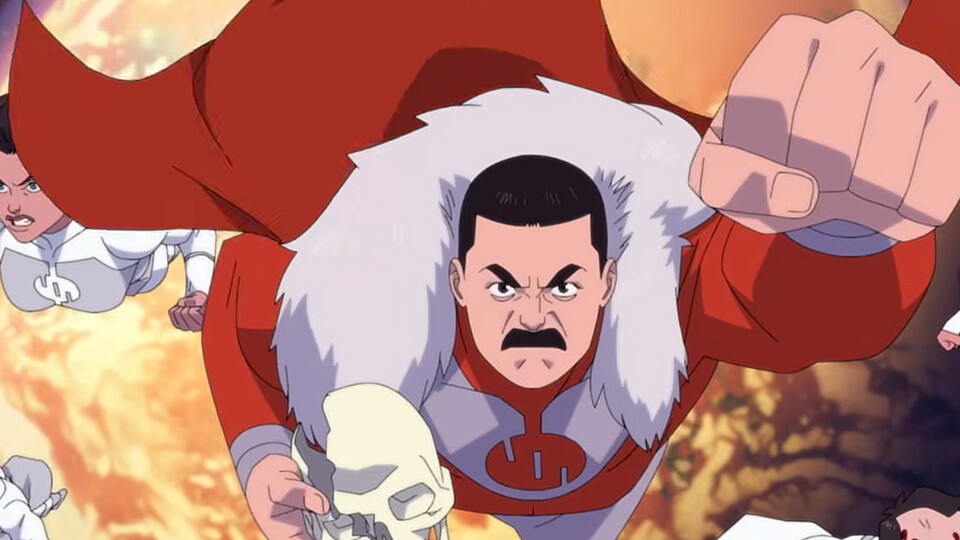 Thragg bleibt auch nach dem Ende des Viltrumiten-Krieges eine Bedrohung für Mark.