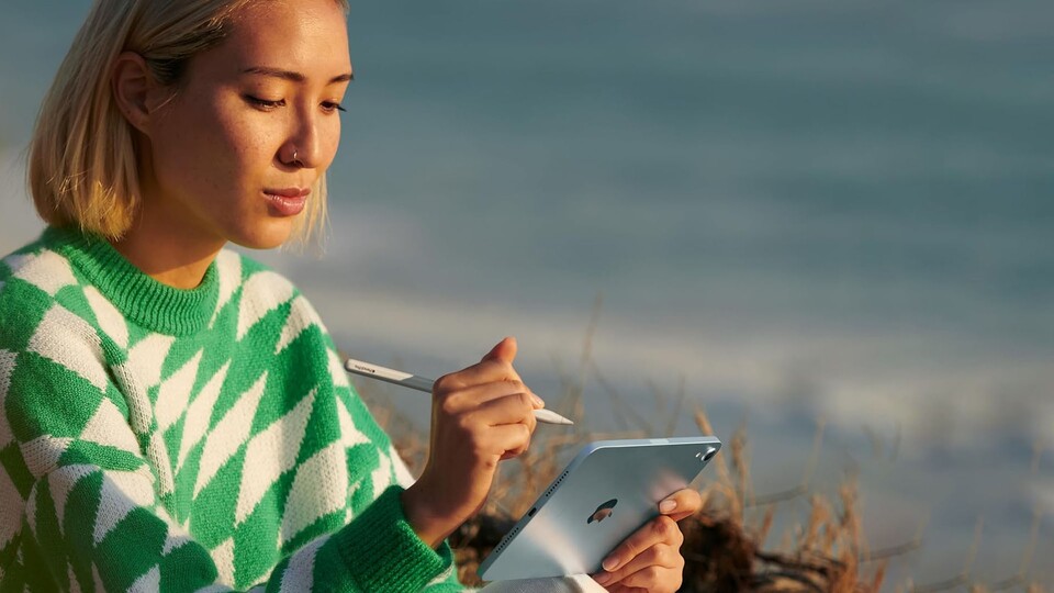 Neben dem Einsatz als E-Reader könnt ihr mit dem iPad Mini 7 eure Notizen festhalten.