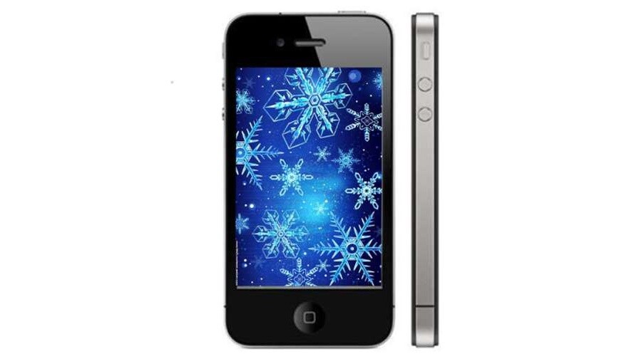 Besonders dem iPhone 4S macht die Kälte zu schaffen.