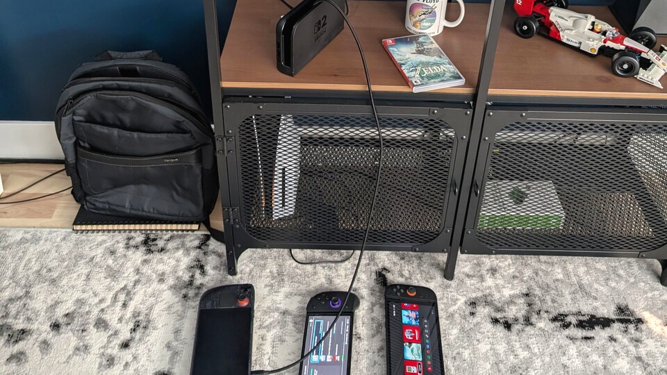 Ja, man kann das Steam Deck offenbar tatsächlich am Nintendo Switch 2-Dock anschließen (Bild: reddit.comuserbrunomarquesbr).