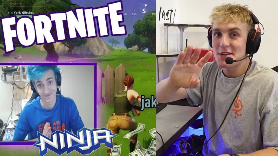 Jake Paul nutzt Fortnite-Streamer Ninja als Thumbnail und in den Tags, obwohl er ihn im Video kein einziges Mal erwähnt.