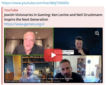 Neil Druckmann und Ken Levine sind auf dem Thumbnail des Videos zu erkennen. (Bild: Reddit VFB-Fan93)