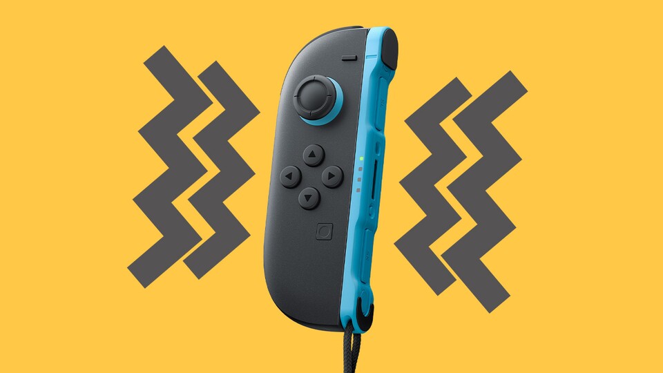 Die Joy-Cons können vibrieren und Krach machen.