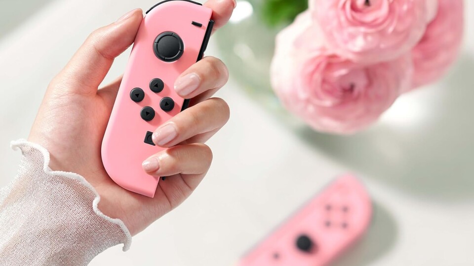 Im März erscheinen die neuen rosa Joy-Con Controller zu Ehren von Prinzessin Peach.