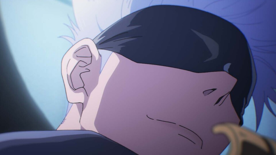 Gojo muss noch eine Weile auf der ERsatzbank verharren, während Yuji und die anderen um seine Befreiung kämpfen. (© Gege Akutami, Shueisha Mappa)