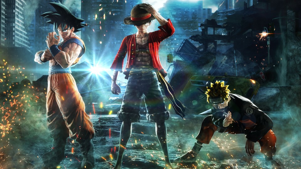Jump Force bietet Charaktere aus Dragon Ball, Naruto, One Piece und Death Note.