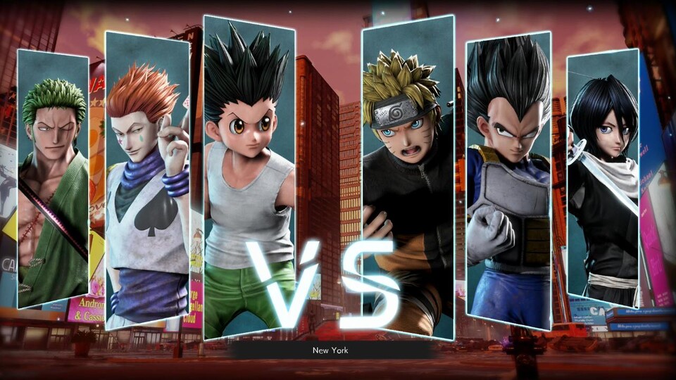 Schon jetzt ist der Cast von Jump Force beeindruckend.