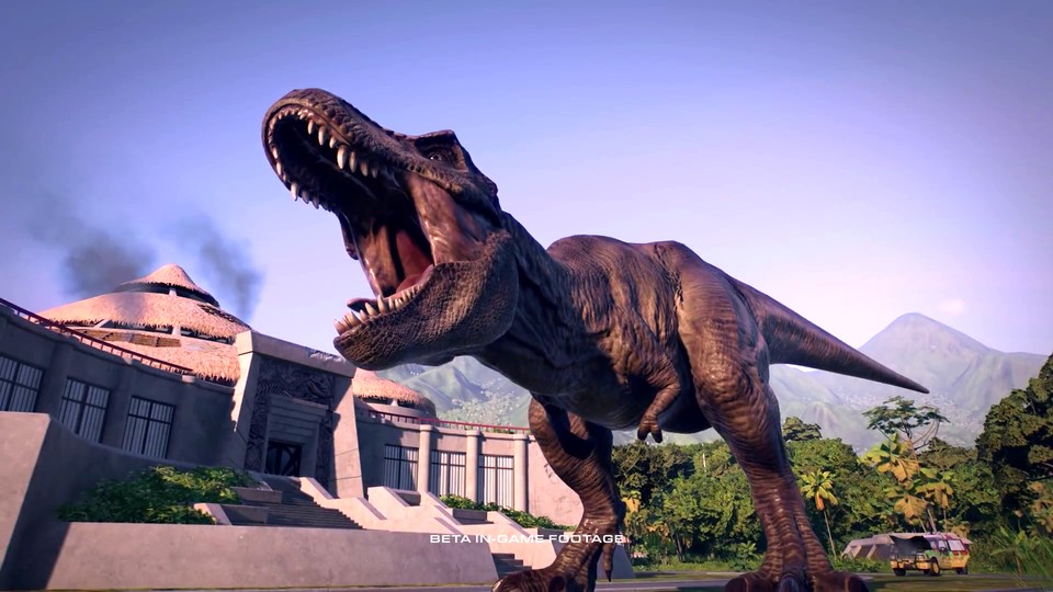 Jurassic World Evolution 2 - Neuer Trailer zeigt, warum die Dinos der Star des Spiels sind