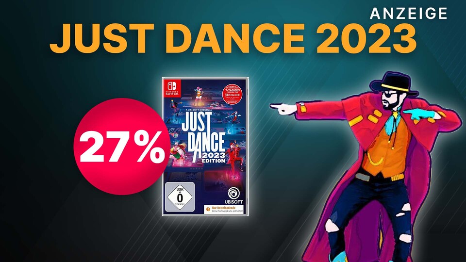 Schnappt euch jetzt das neuste Just Dance mit knapp 30% Rabatt bei Amazon!