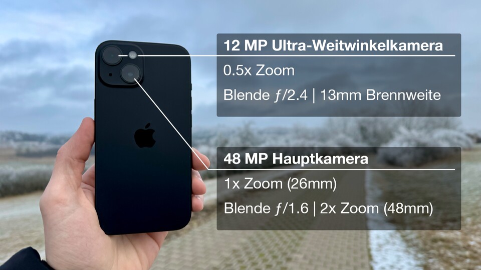 Gerade bei der Kamera wiegen die Vorteile des Apple iPhone 15 schwer.