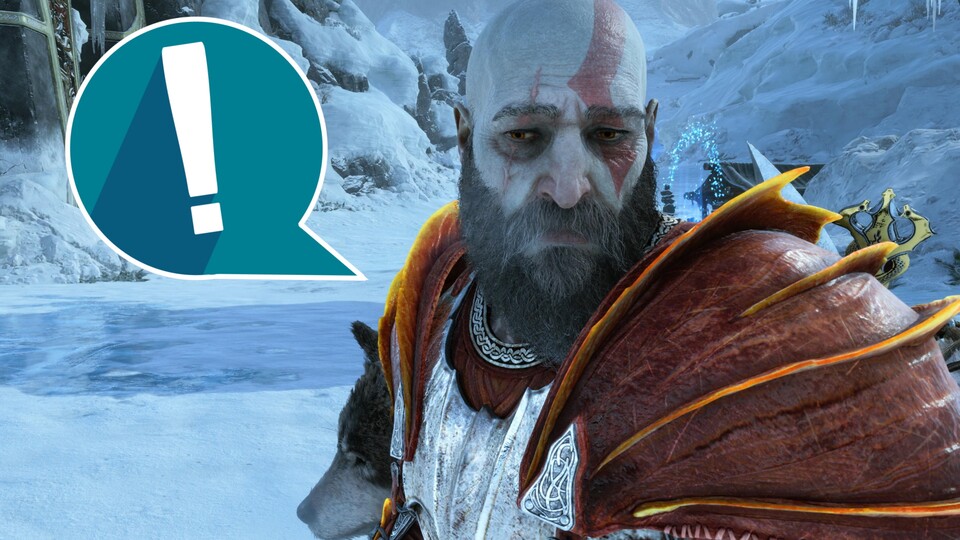 Kratos und Trico fehlen Samara, wenn sie ihre PS5 einschaltet.