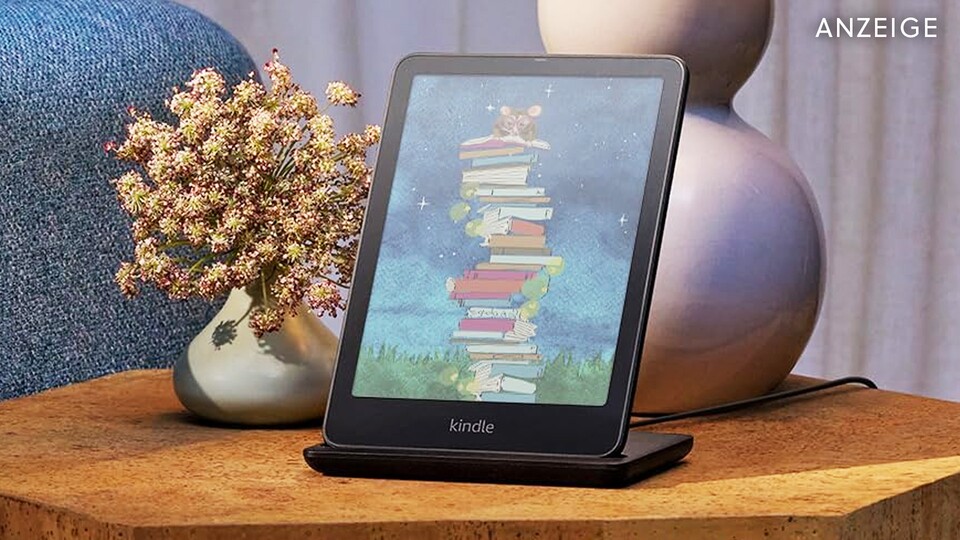 Auch für Comic-Lesende bietet Amazon einen passenden Kindle mit Farb-Display an.