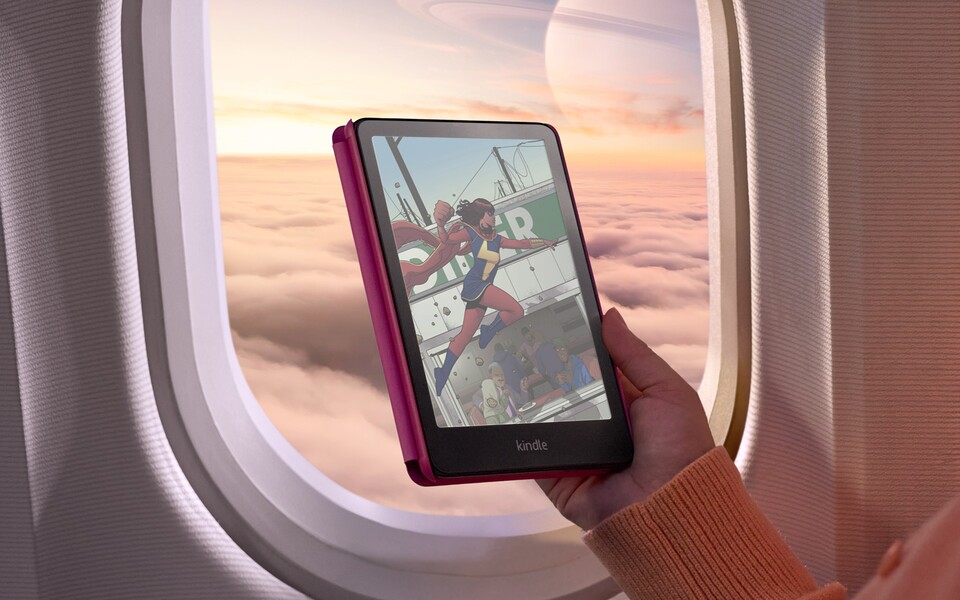 Der Kindle Colorsoft ist die perfekte Wahl für euch, wenn ihr Fans von Comics seid.