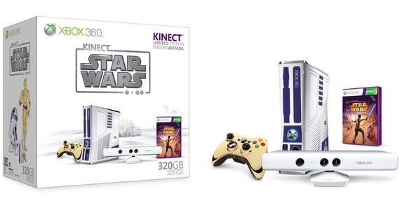 Das limitierte Bundle von Kinect Star Wars.