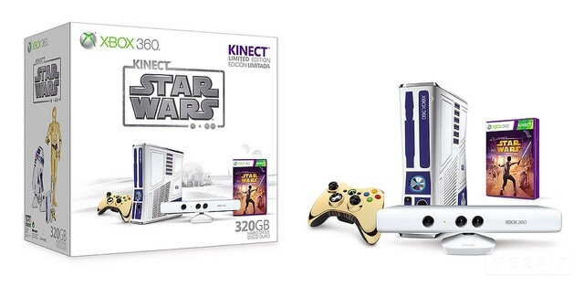 Die limitierte Star-War-Xbox-360
