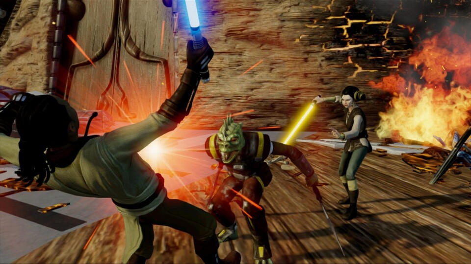 An Kinect Star Wars haben 200 Leute gearbeitet.