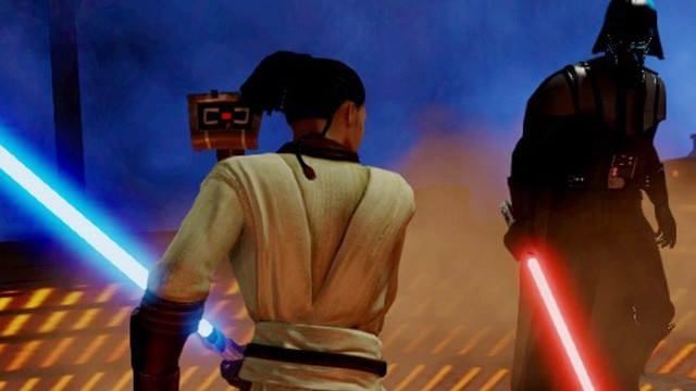 Kinect Star Wars - Test-Video