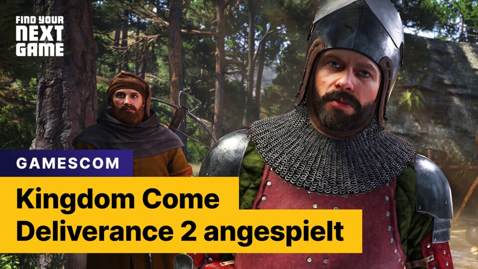 Tobias konnte bereits in den zweiten Kingdom Come-Teil reinspielen.