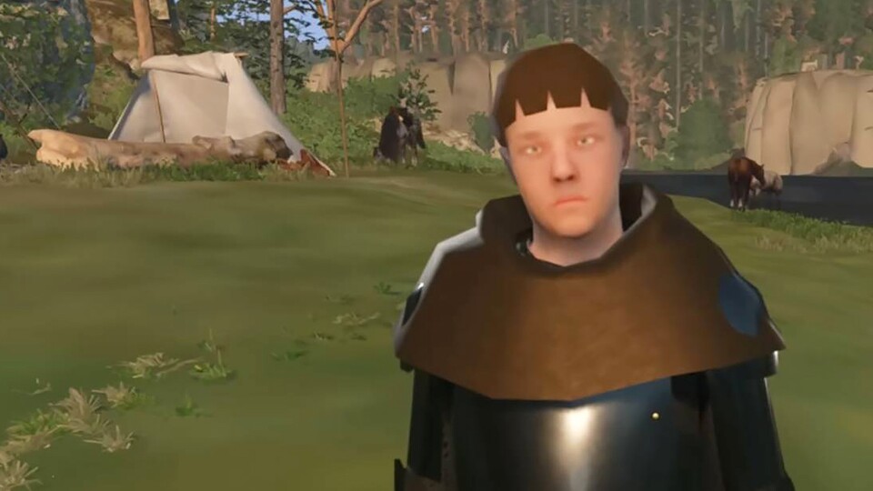 Hans, bist Dus wirklich? Die Kingdom Come: Deliverance 2-Ultra Low Graphics Mod lässt Zweifel aufkommen. (Bildquelle: ElAnalistaDeBits YouTube - https:www.youtube.comwatch?v=Eixs-jH4sxo+t=21s)