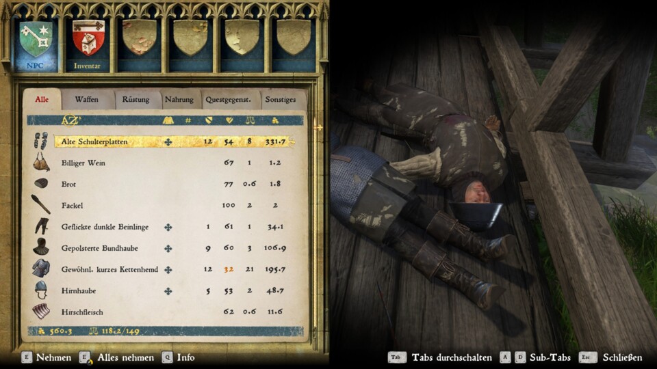 Banditen zu jagen, lohnt sich, ist aber auch gefährlicher als Diebstahl.