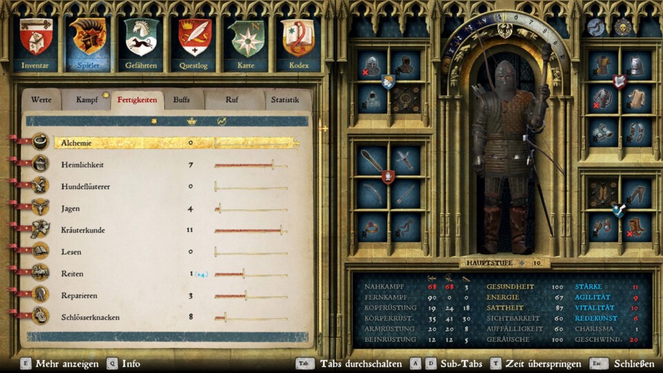 Fähigkeiten sind spezieller an euren Spielstil angepasst.