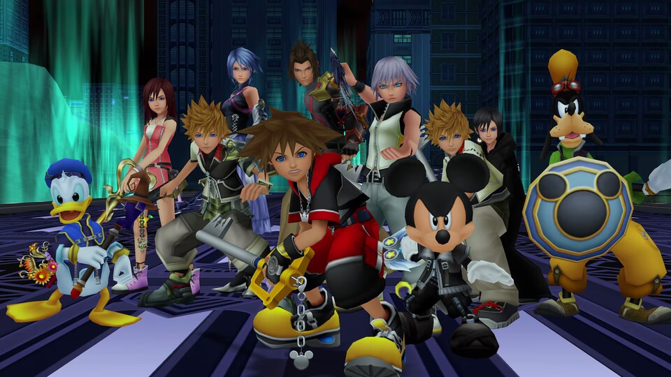 Kingdoms Hearts verbindet Disney mit Final Fantasy.