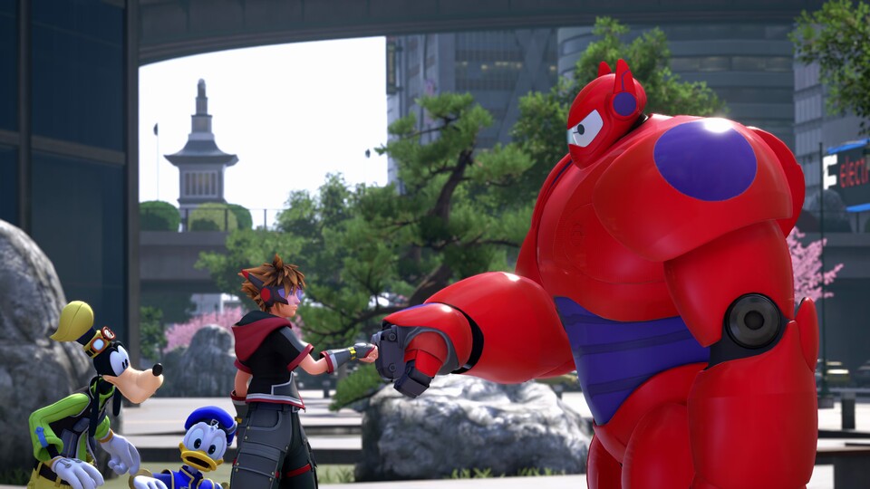 In Kingdom Hearts tut sich eine bunte Truppe aus sehr unterschiedlichen Charakteren zusammen.