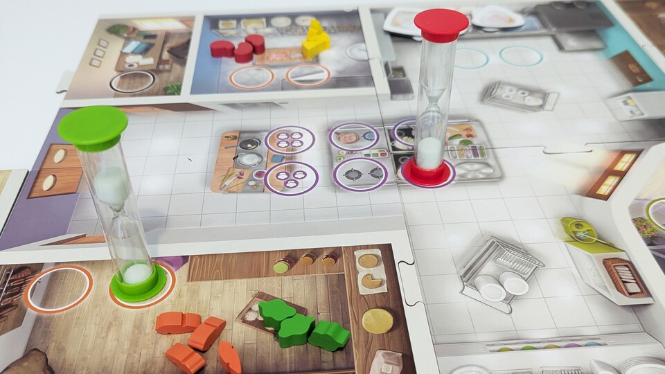 In diesem Brettspiel ist Schnelligkeit alles.