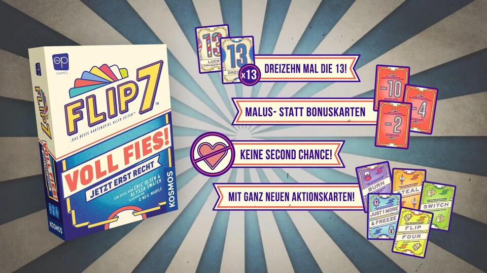 In der neuen Voll fies!-Edition könnt ihr noch mehr Frust unter euren Mitspielern verteilen.