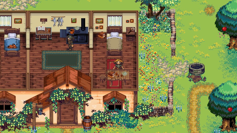 Im hübschen Pixelspiel Kynseed bestimmen wir das Schicksal unserer Farm über mehrere Generationen hinweg.