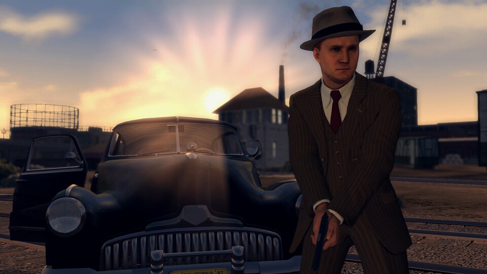 L.A. Noire sieht sowohl auf dem TV als auch im mobilen Betrieb sehr gut aus.