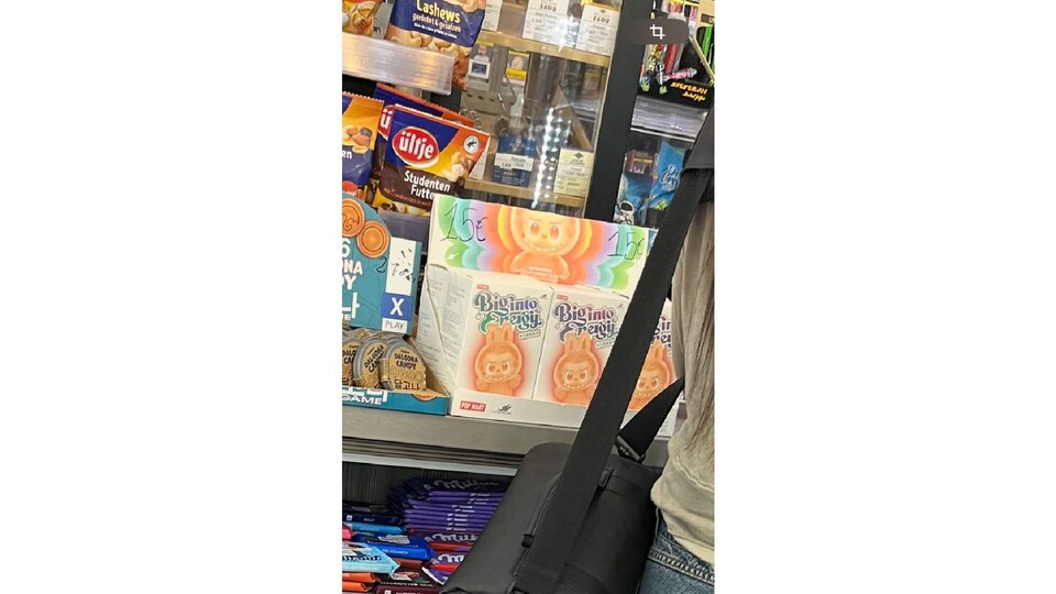 Und auch im Späti werden die Figuren angeboten.