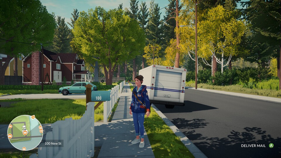 In Lake spielt ihr die junge Meredith, die Post in einer Kleinstadt ausliefert, um ihrem Vater zu helfen.