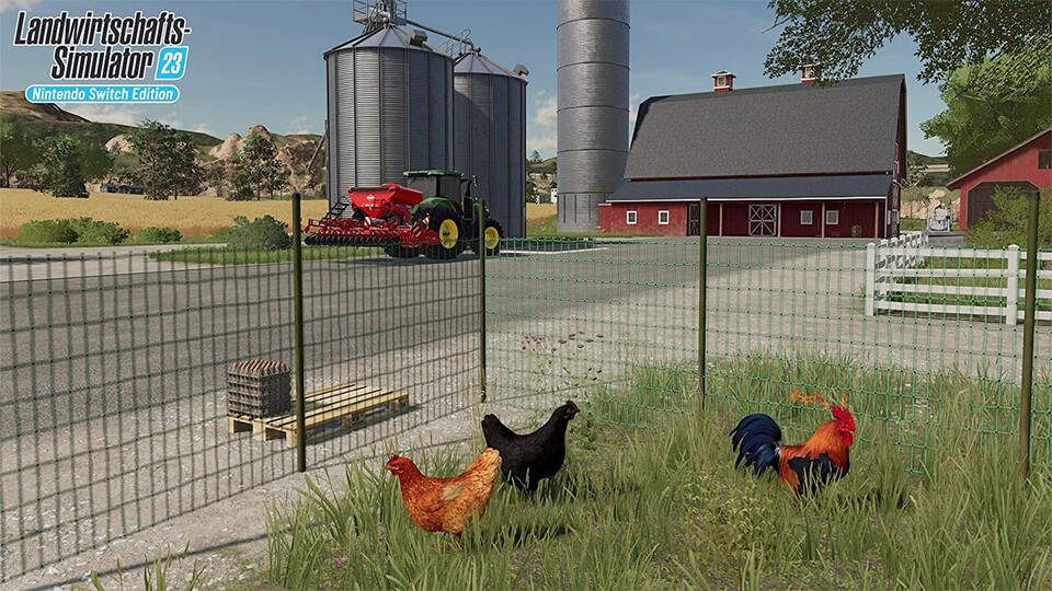 Im Landwirtschafts-Simulator 23 gibt es nun Hühner.