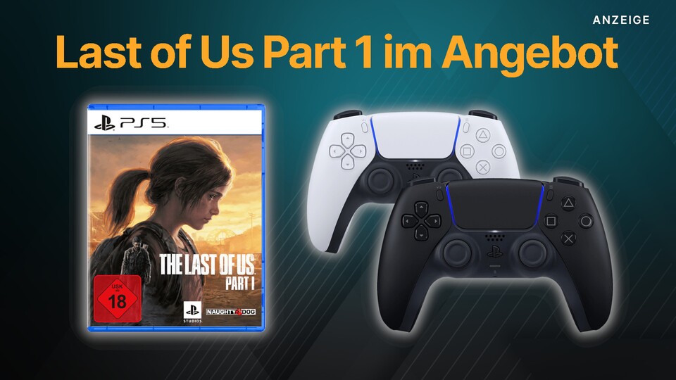 The Last of Us Part 1 könnt ihr bei MediaMarkt jetzt günstig mit dem DualSense Controller in Schwarz oder Weiß bekommen.