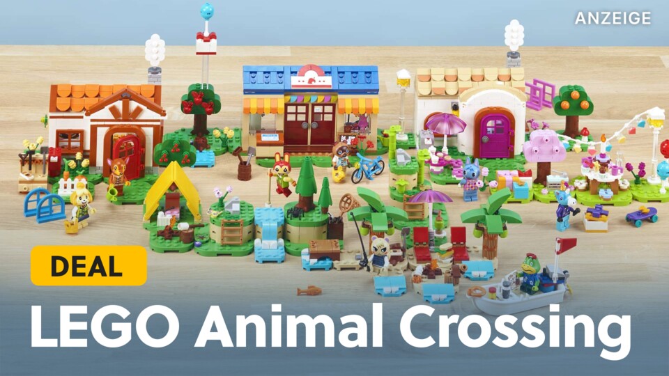 Aus den ersten Animal Crossing Sets lässt sich schon fast ein ganzes Dorf bauen!