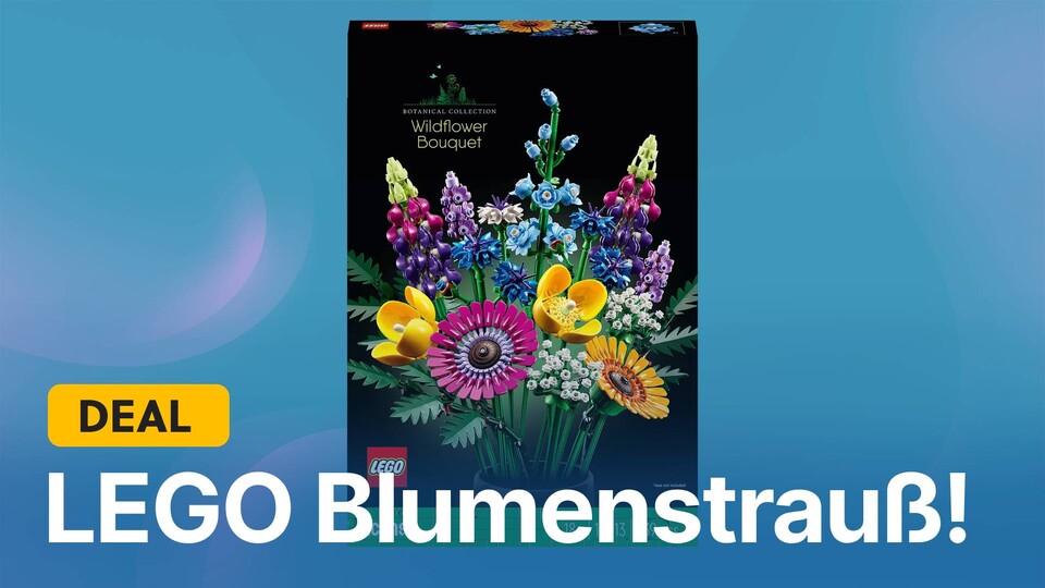 Schnappt euch jetzt den Blumenstrauß von LEGO.