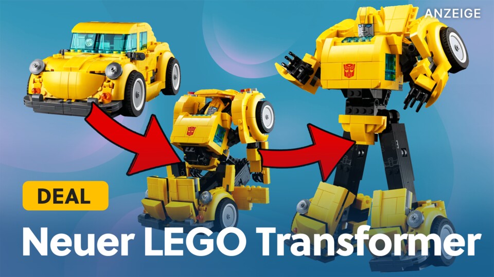 Die Transformationsfunktion darf natürlich bei einem LEGO Transformer nicht fehlen.