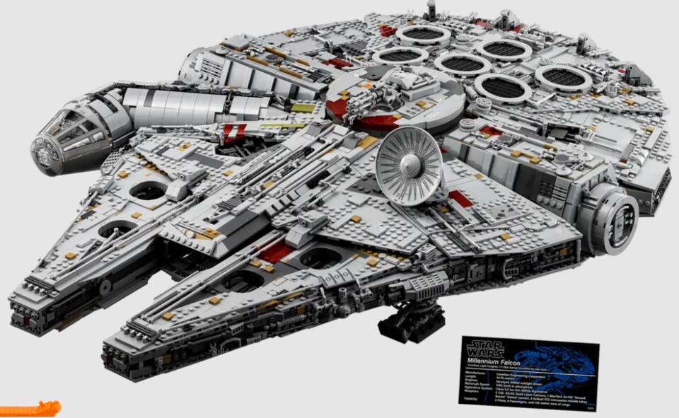 Der originale LEGO Star Wars Millennium Falke. Bildquelle: LEGO.