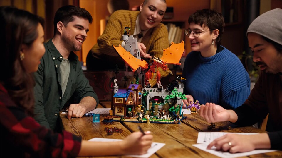 Das neue LEGO Dungeons + Dragons Set ist nicht nur ein hübsches Modell, sondern kann euch auch als Grundlage für ein richtiges Rollenspielabenteuer dienen.