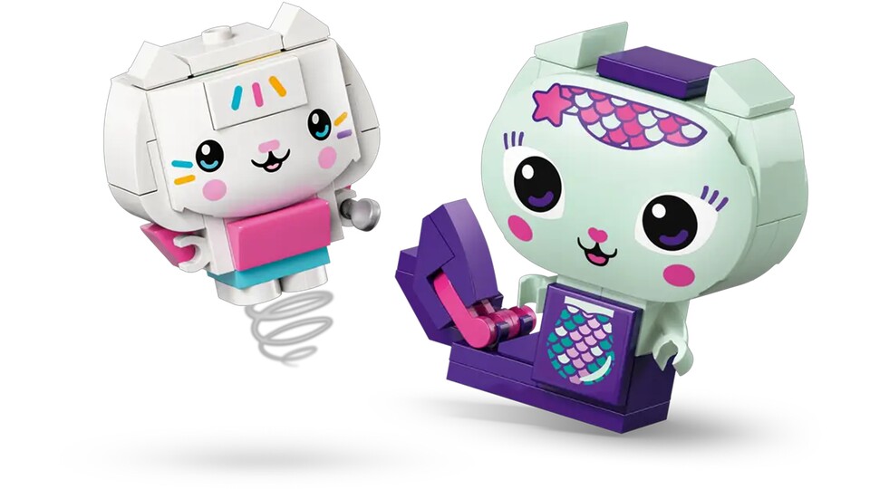 Gabbys Katzenfreunde aus LEGO Steinen (Quelle: Lego.com)