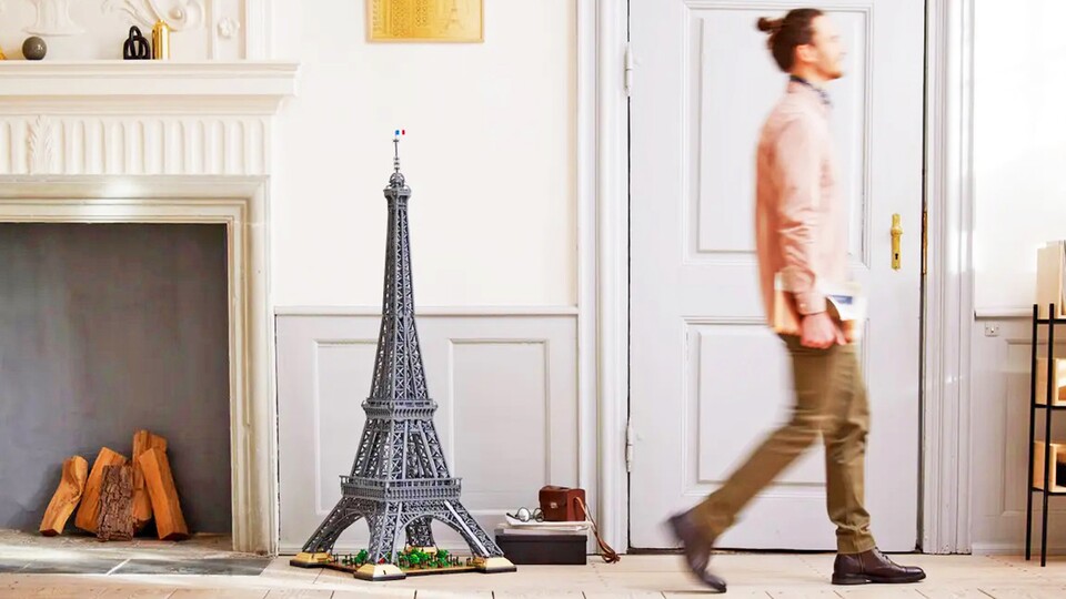 Der Eiffelturm ist das höchste LEGO-Set aller Zeiten. (Bild: LEGO)