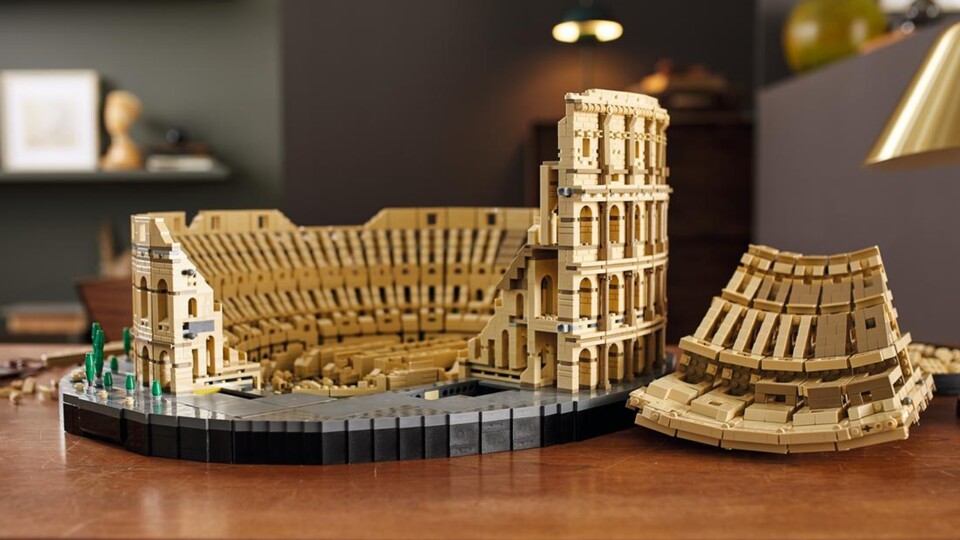 Das Kolosseum hat es nicht ganz in die Top 3 geschafft, ist mit 9.036 Teilen aber dennoch riesig.