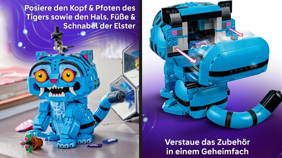 Ihr könnt ganz einfach die Briefe in Derpys Kopf verstauen und auch die Positionen anpassen!