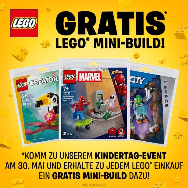 Das sind die Mini-Builds (Bildquelle: Smyths Toys).