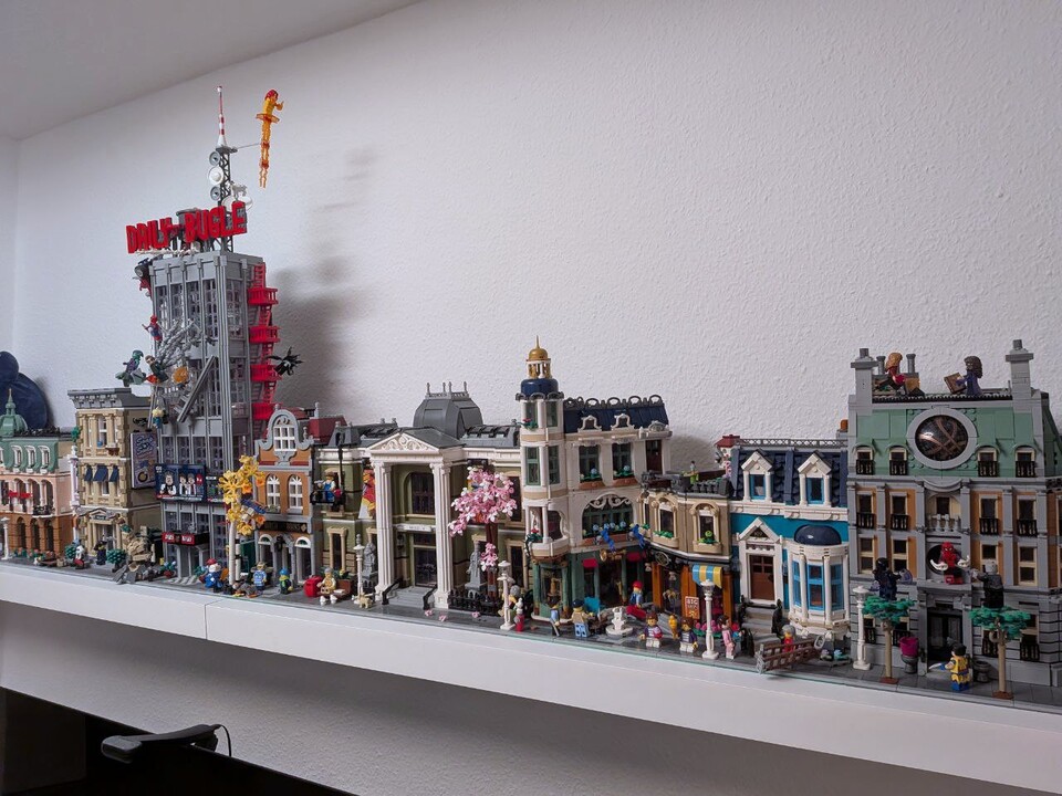 Das neue Modulargebäude fügt sich am Ende sehr gut in meinen Straßenzug ein.