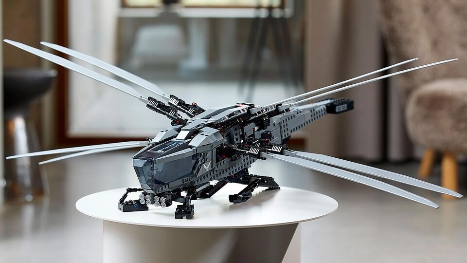 Der Atreides Royal Ornithopter ist eines der schönsten LEGO-Lizenzmodelle der letzten Jahre – und jetzt ist er äußerst günstig bei Amazon verfügbar!