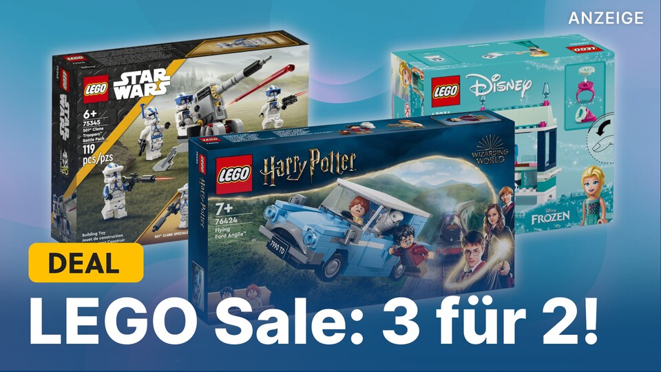 Der große 3-für-2-Sale mit LEGO-Sets läuft nur bis zum 24. April.