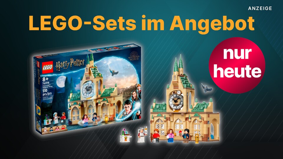 In der LEGO Week bei Alternate gibt es heute LEGO-Sets zu bekannten Marken im Angebot, beispielsweise den Krankenflügel aus Hogwarts.