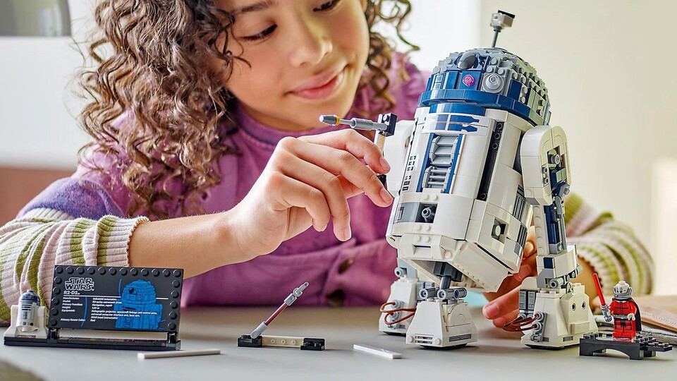 Das LEGO-Set von R2D2 ist ein cooles Spiel-Set und sehr flexibel in der Bewegung.